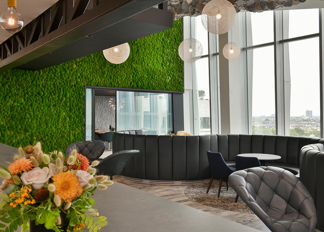 Biophilic office design case study: Argyll Club